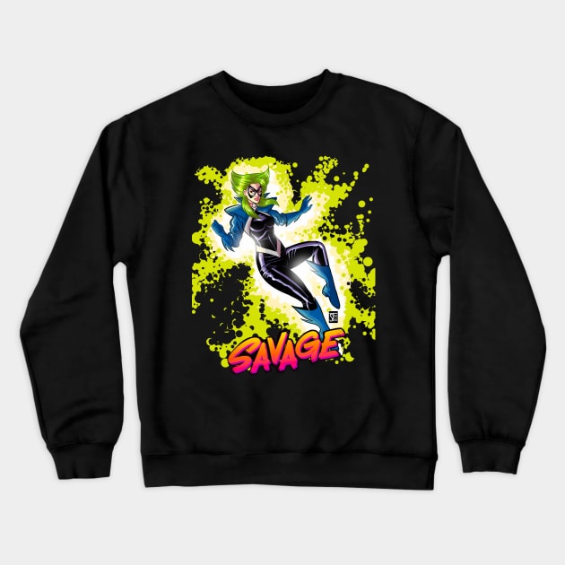 Polaris Malice Crewneck Sweatshirt by sergetowers80